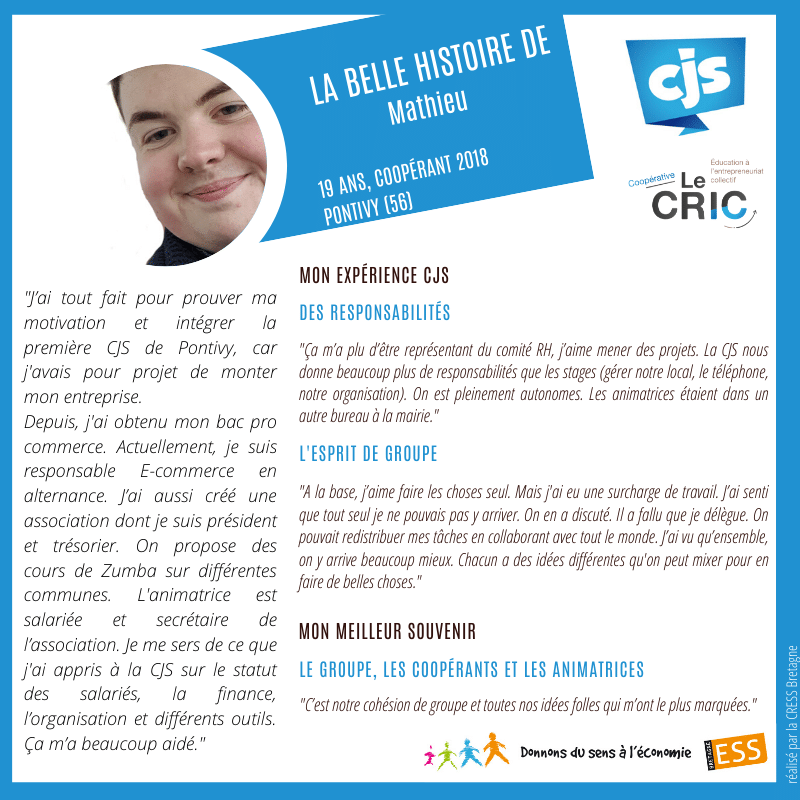 LA BELLE HISTOIRE DE Mathieu 1