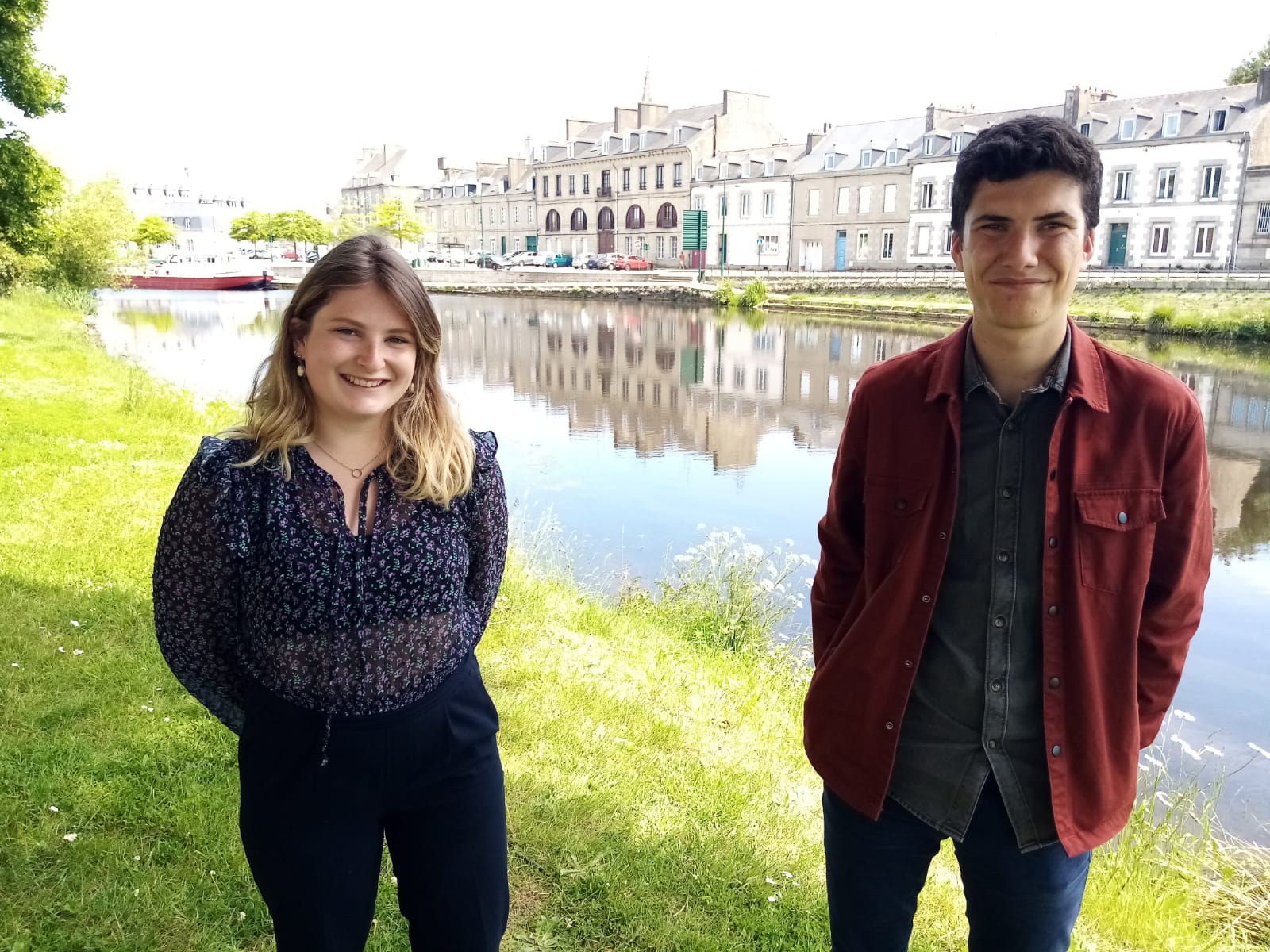 Arrivée de Lisa, animatrice, et Eflamm, animateur de la CJS de Pontivy