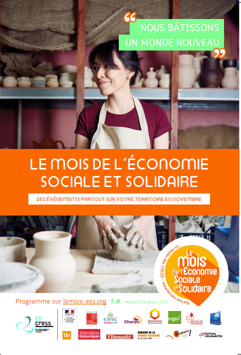 Mois de l'ESS 2018 : c'est parti !