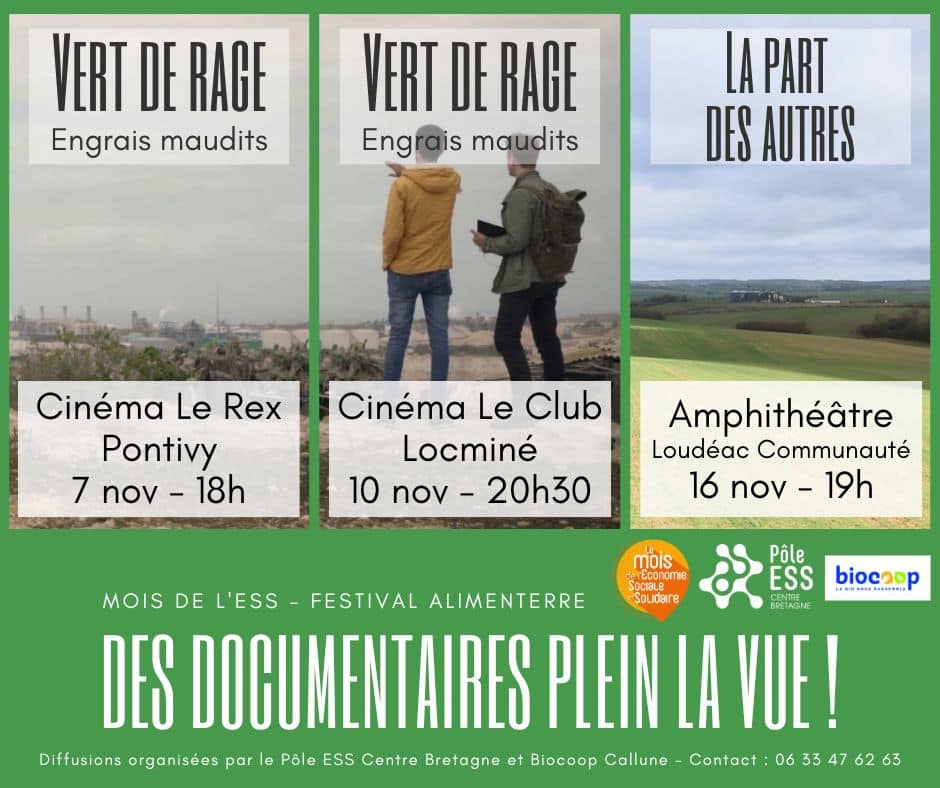 Mois de l’ESS – Des documentaires plein la vue !